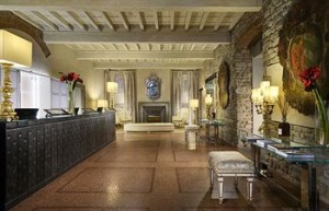 Interno dell'hotel Brunelleschi