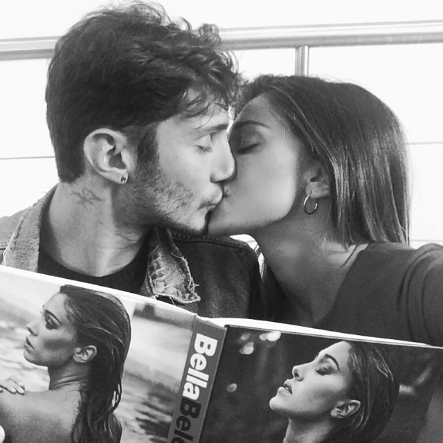 Selfie Belen Rodriguez e Stefano de Martino