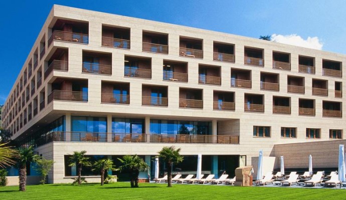 Esterno dell'Hotel Terme Merano