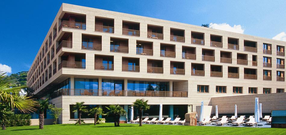 Esterno dell'Hotel Terme Merano