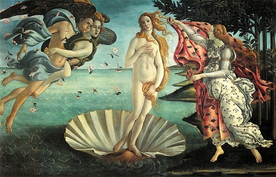 La nascita di Venere, Botticelli