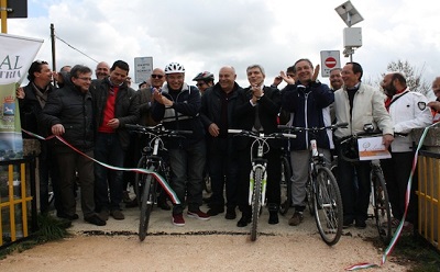 Inaugurazione ciclovia