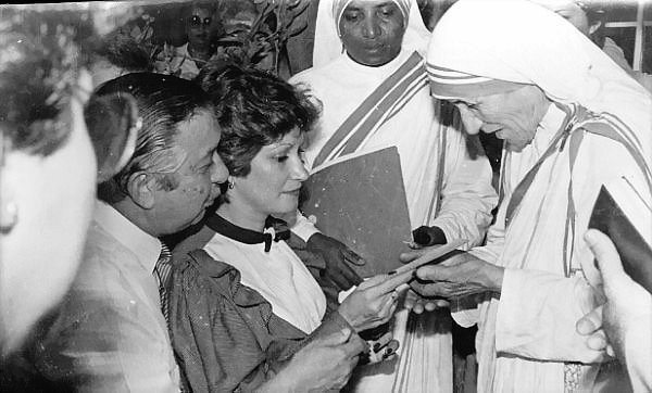 Madre Teresa di Calcutta in Colombia nel 1981