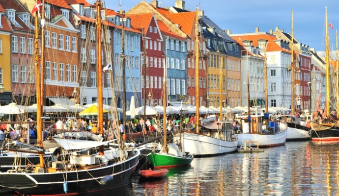 Copenhagen, porto di Nyhavn