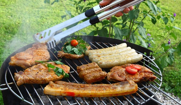 Che bello, grigliare sul barbecue