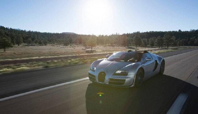 Bugatti su strada