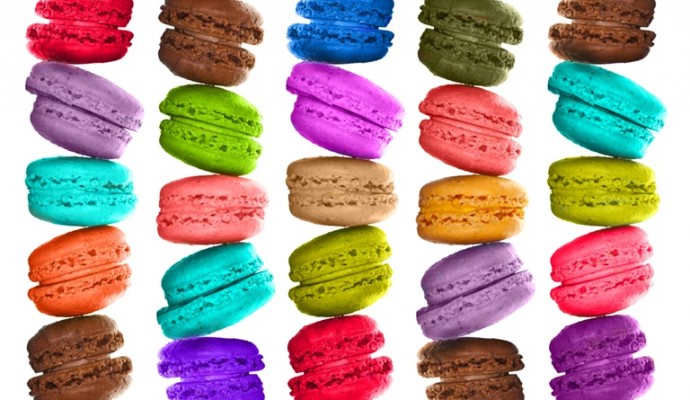 macarons muticolor