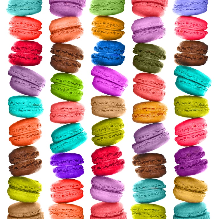 macarons muticolor