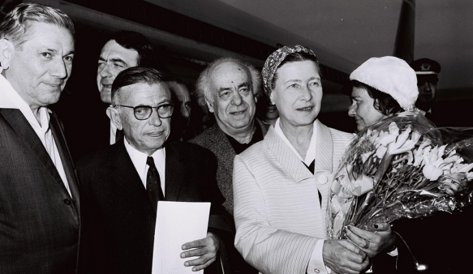 Jean-Paul Sartre e Simone de Beauvoir