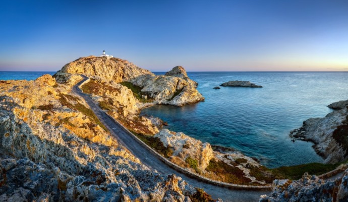 Una spiaggia della corsica