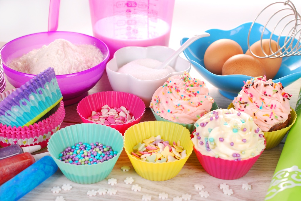 Dei colorati cupcake