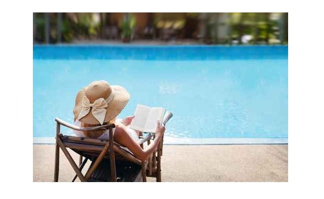 woman reading