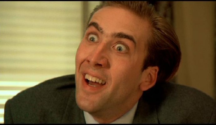 Uno dei tanti meme con protagonista Nicolas Cage