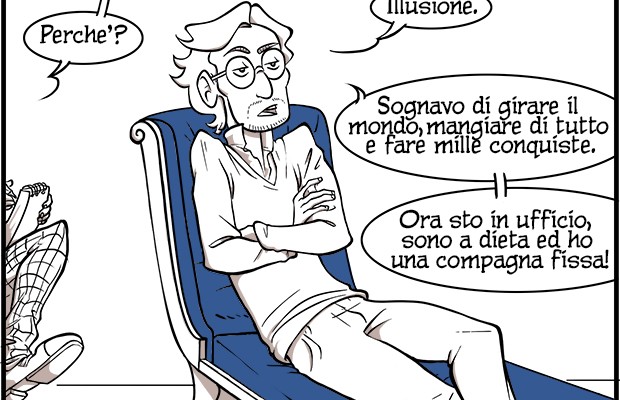 vignetta blue