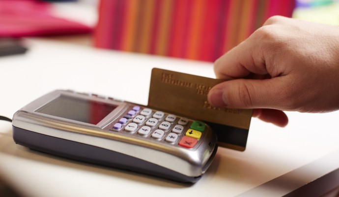 Paying by card