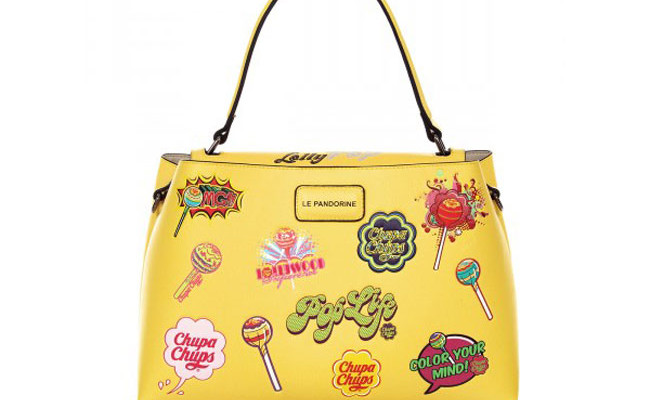 Borsa-a-mano-Le-Pandorine-primavera-estate-2016-herlin-patch-chupa-chups