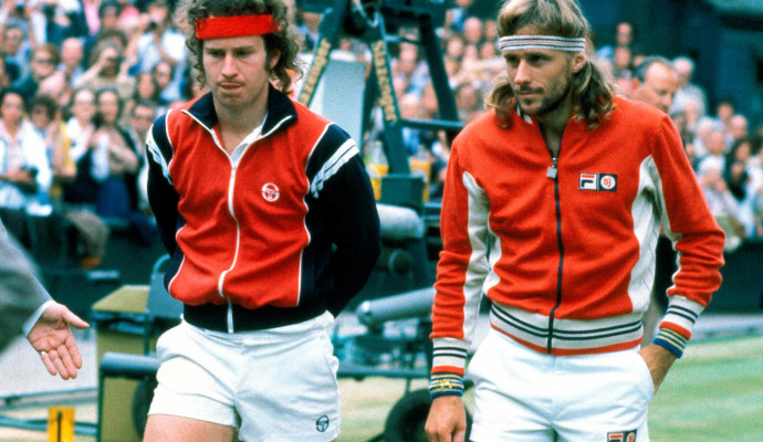 BORG v. McENROE.WIMBLEDON 1980